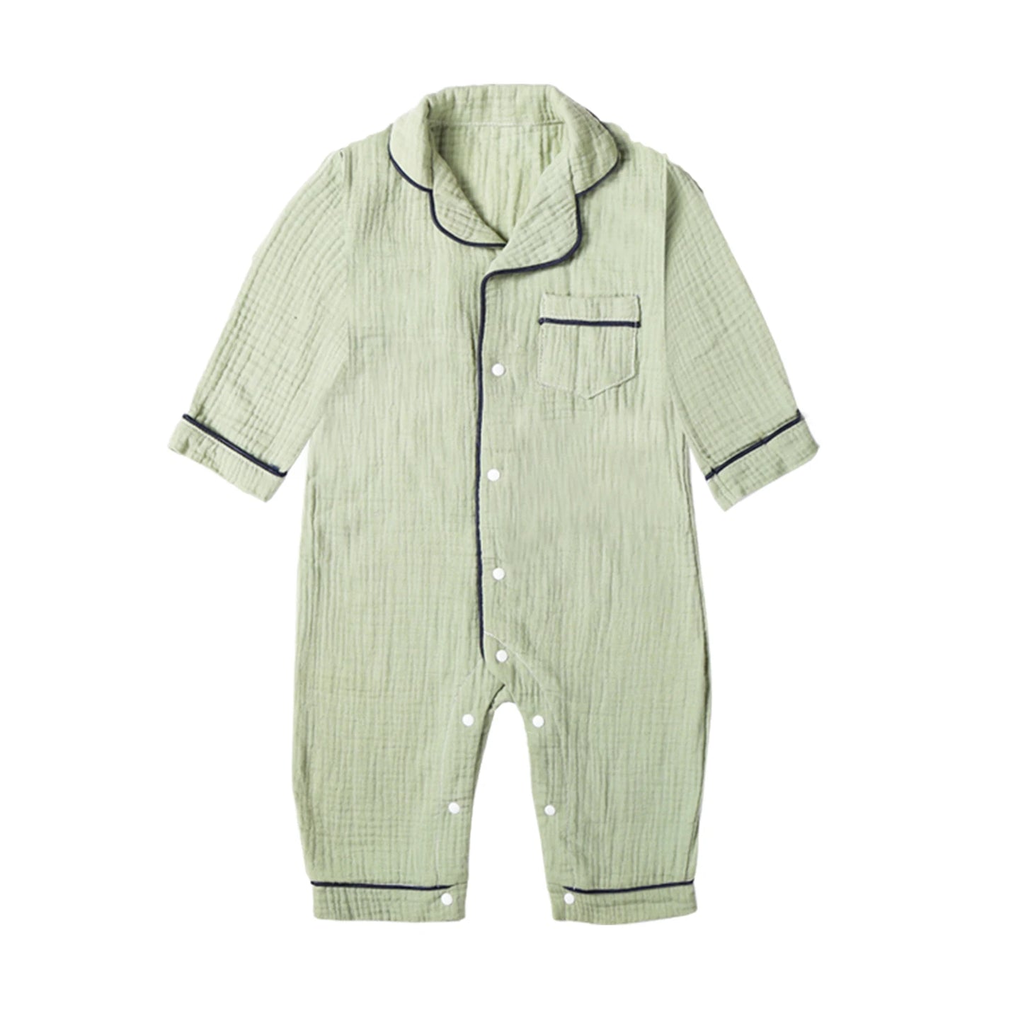 Rompers for Newborns Baby Muslin Sleepwear Girl Clothes Toddler Boy Pajamas Baby Onesie Jumpsuit Long-Sleeve Baby Clothing