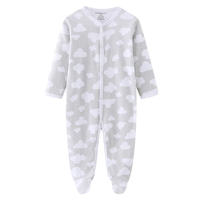 Cotton 1/3PCS Newborn Full Sleeve Autumn Baby Boy Clothes Romper Baby Girl Clothes Roupas de bebe Girls Baby Clothing