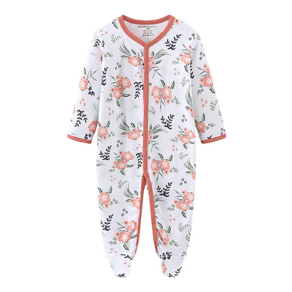 Cotton 1/3PCS Newborn Full Sleeve Autumn Baby Boy Clothes Romper Baby Girl Clothes Roupas de bebe Girls Baby Clothing