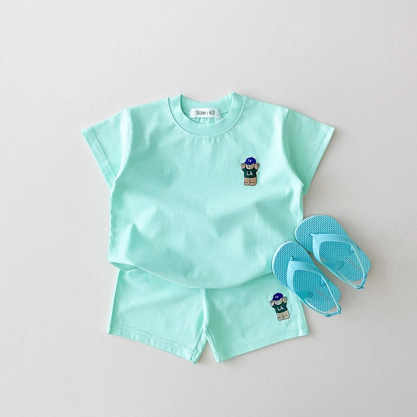 2PCS Baby Clothes Infant Top and Bottom Set Baby Boys Girls