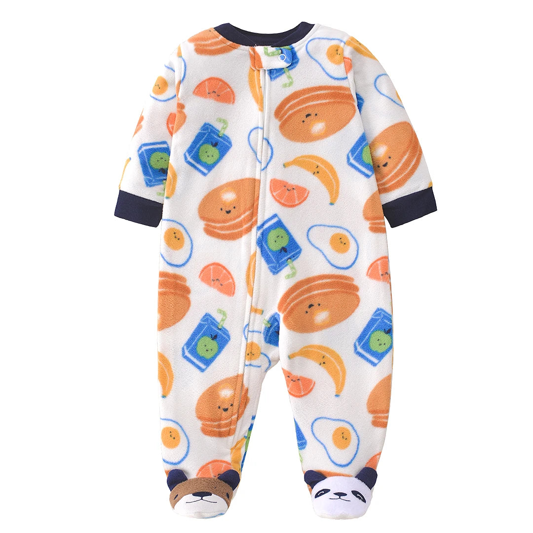 2026 Unisex Baby Romper Fleece Fabric Baby Boy Girl Clothes brands Newborn Baby Clothing infant Baby Jumpsuits Winter Romper