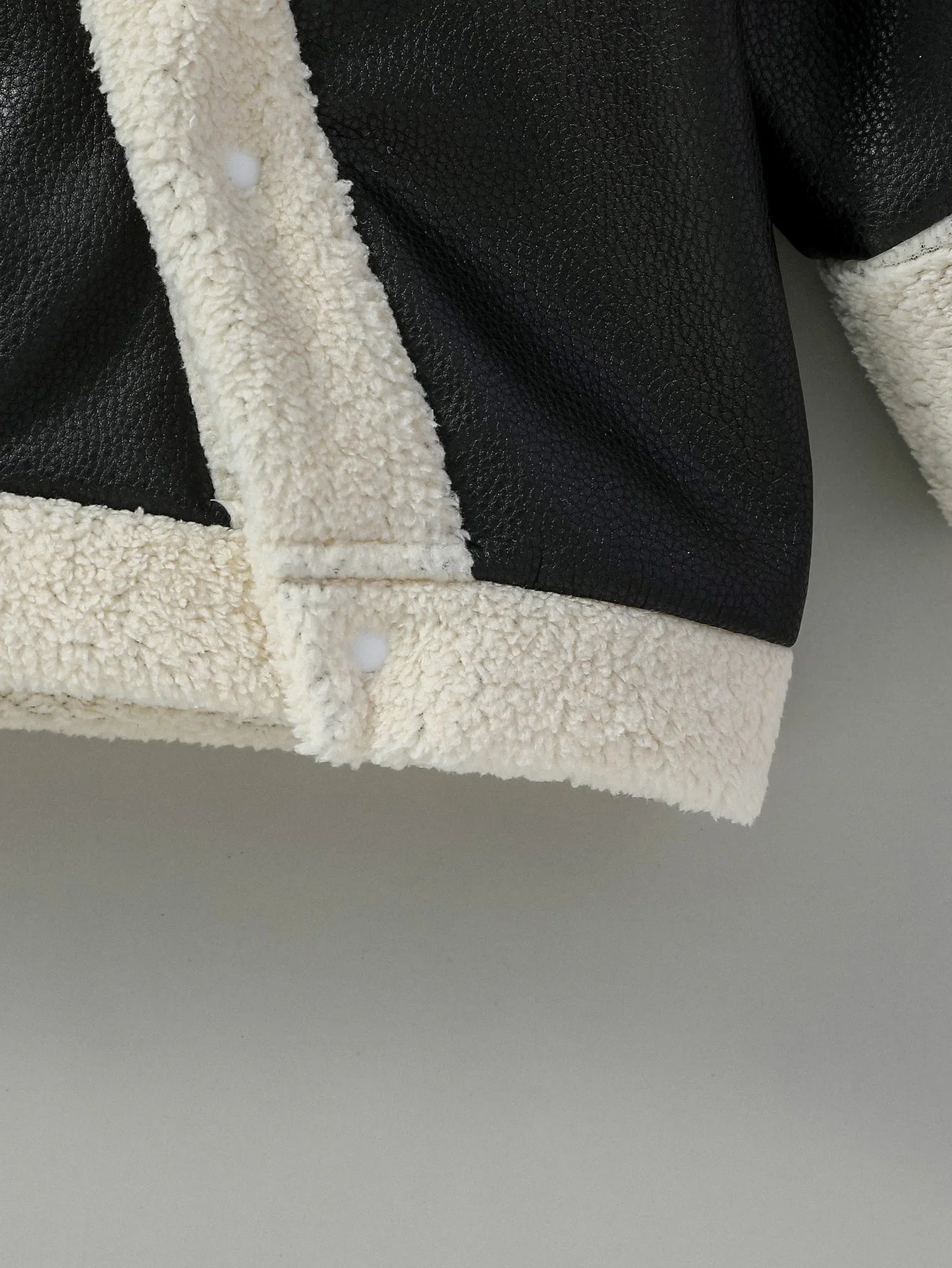 Black Leather Coats Winter Fashion Turn-down Collar Jackets Thick Warm Outerwear