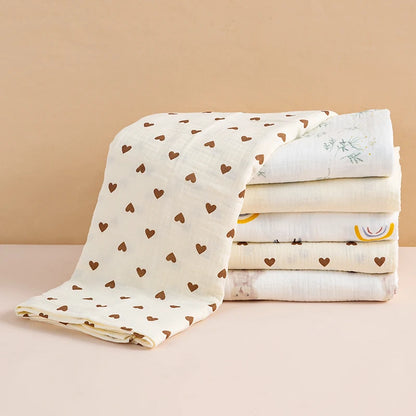 Baby Blanket for Newborn Cotton Muslin Swaddle