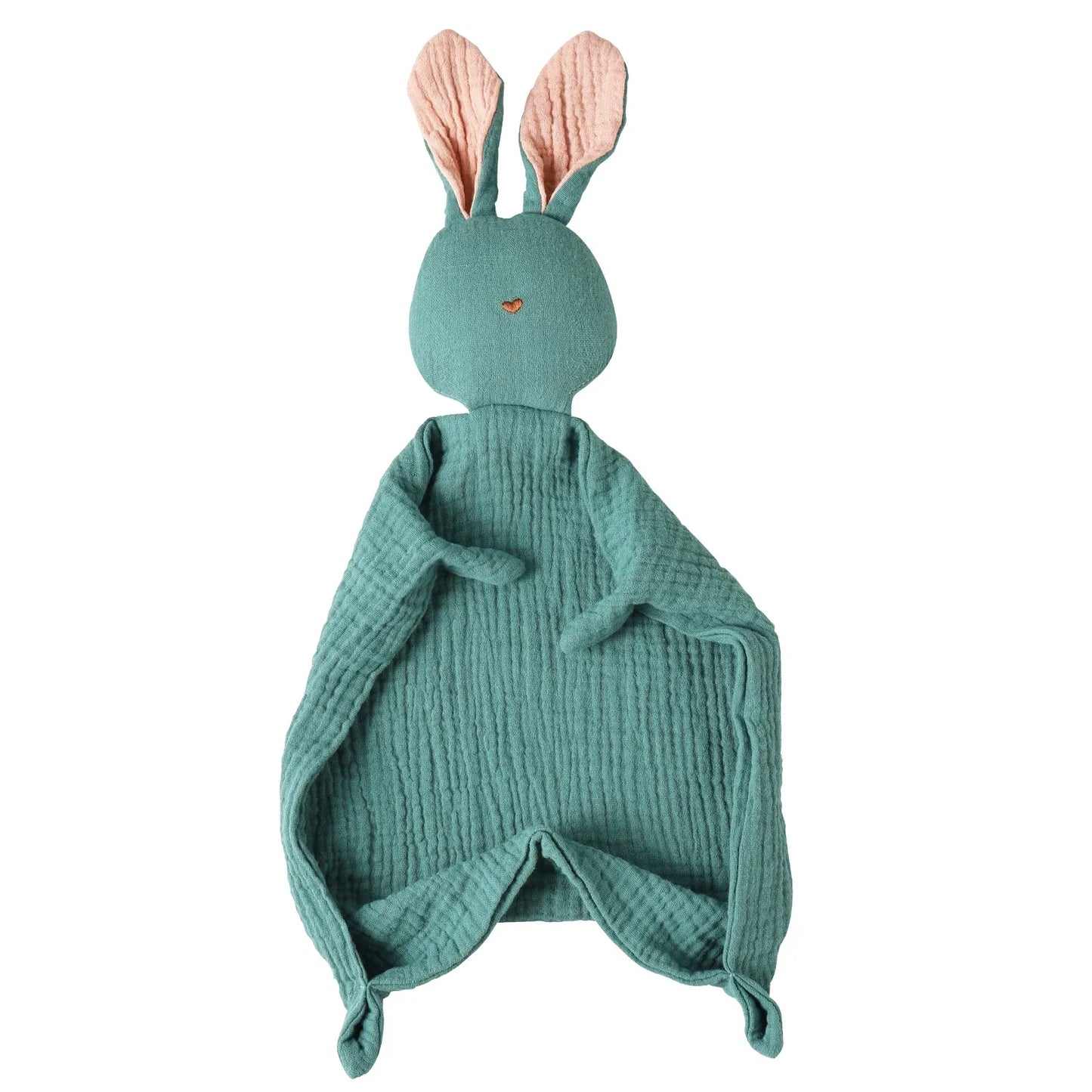 Soothing Towel 100% Muslin Cotton Infant Cartoon Handkerchief Cute Bunny