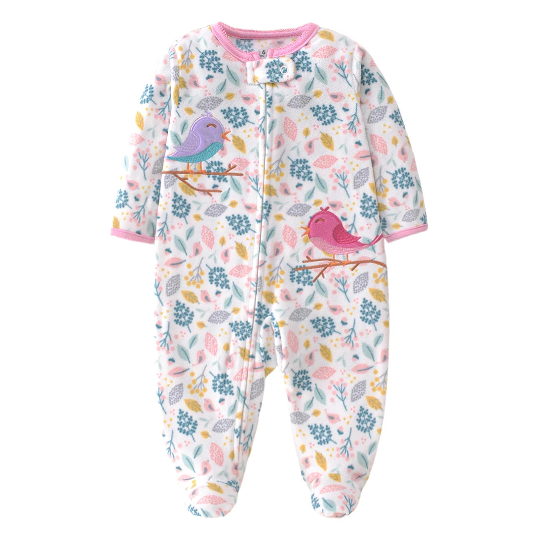 2026 Unisex Baby Romper Fleece Fabric Baby Boy Girl Clothes brands Newborn Baby Clothing infant Baby Jumpsuits Winter Romper