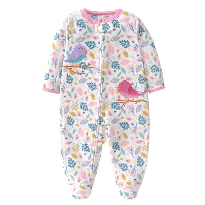 2026 Unisex Baby Romper Fleece Fabric Baby Boy Girl Clothes brands Newborn Baby Clothing infant Baby Jumpsuits Winter Romper