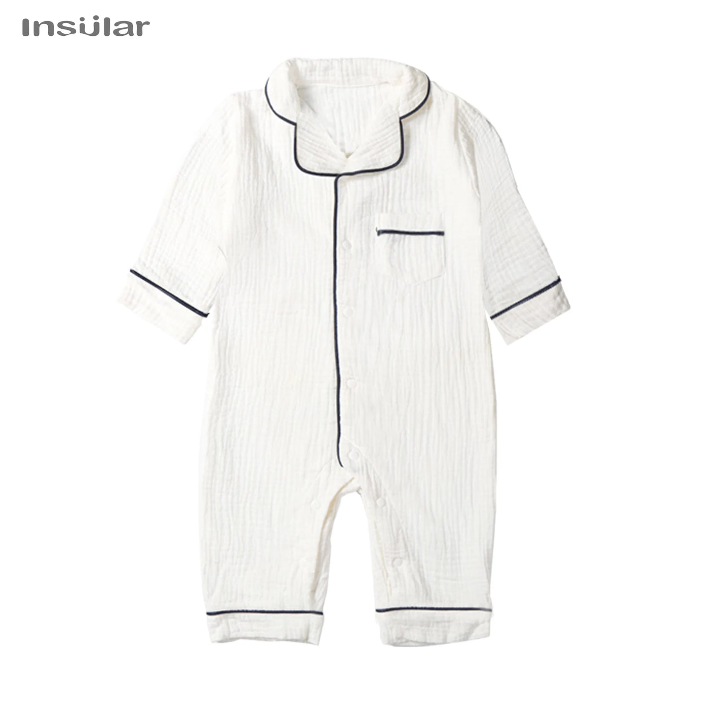 Rompers for Newborns Baby Muslin Sleepwear Girl Clothes Toddler Boy Pajamas Baby Onesie Jumpsuit Long-Sleeve Baby Clothing