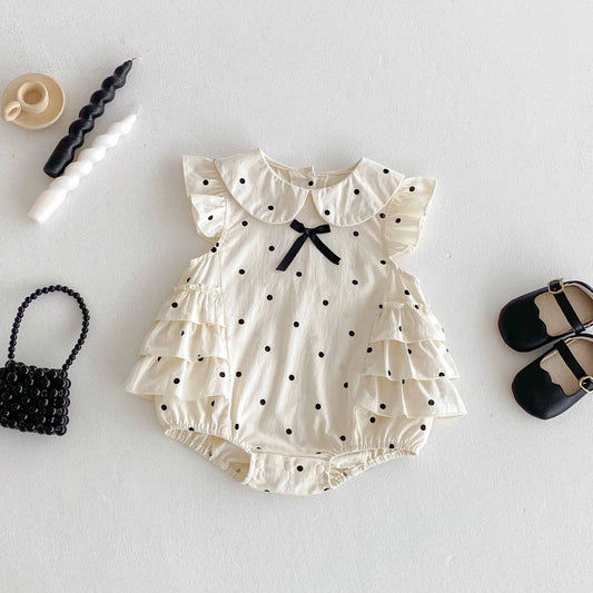 Baby One-Piece Dress - Korean Style - Girls' Summer Dress Without Sleeves - Lightweight and Stylish - Suitable for Summer