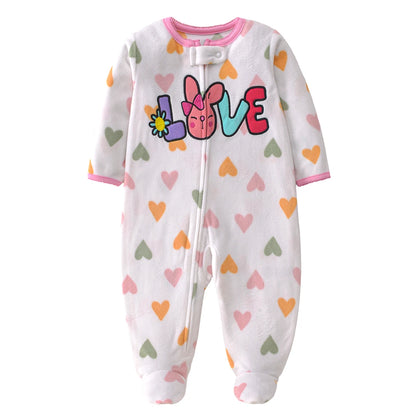 2026 Unisex Baby Romper Fleece Fabric Baby Boy Girl Clothes brands Newborn Baby Clothing infant Baby Jumpsuits Winter Romper