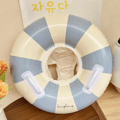 Rooxin Pool Float Swim Ring Tube Inflatable Swimming Seat Floating Ring Swimming Circle Beach Water Play Equipment