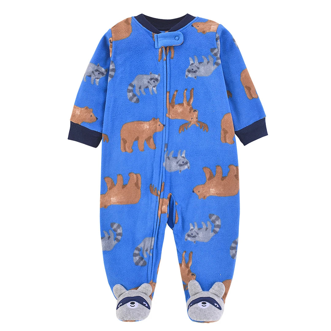 2026 Unisex Baby Romper Fleece Fabric Baby Boy Girl Clothes brands Newborn Baby Clothing infant Baby Jumpsuits Winter Romper