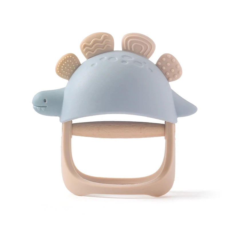 Baby Silicone Teether Dinosaur Silicone Gloves