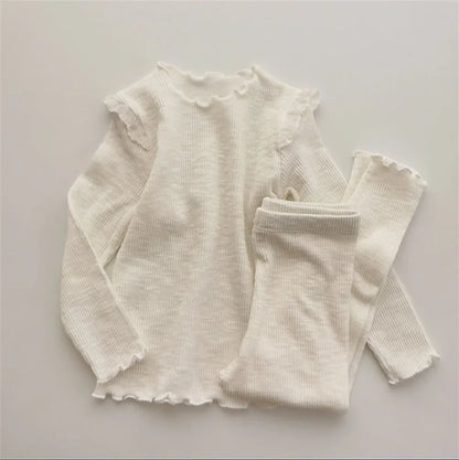 Spring Baby Girl Clothes Sets Cotton 2 pcs Bodysuit + Leggigs Newborn Baby Clothes