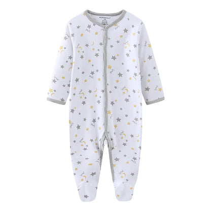 Cotton 1/3PCS Newborn Full Sleeve Autumn Baby Boy Clothes Romper Baby Girl Clothes Roupas de bebe Girls Baby Clothing