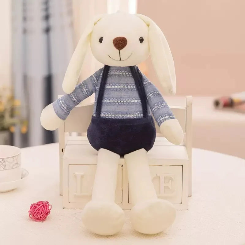 40cm Calming Rabbit Plush Toy Cute Doll Accompany Sleeping Doll For Birthday Gift
