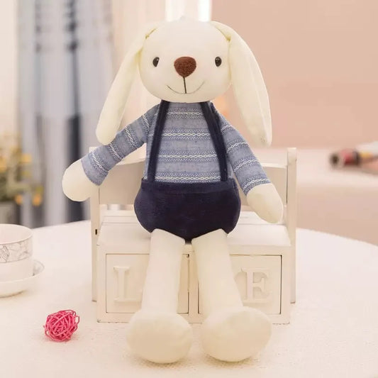 40cm Calming Rabbit Plush Toy Cute Doll Accompany Sleeping Doll For Birthday Gift
