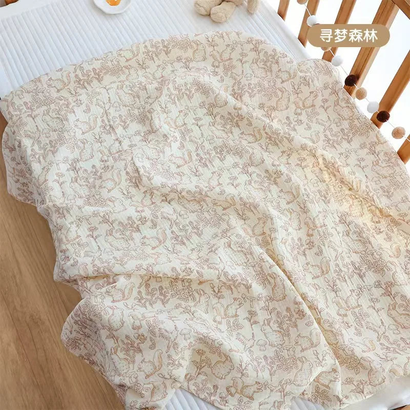 Baby Blanket for Newborn Cotton Muslin Swaddle