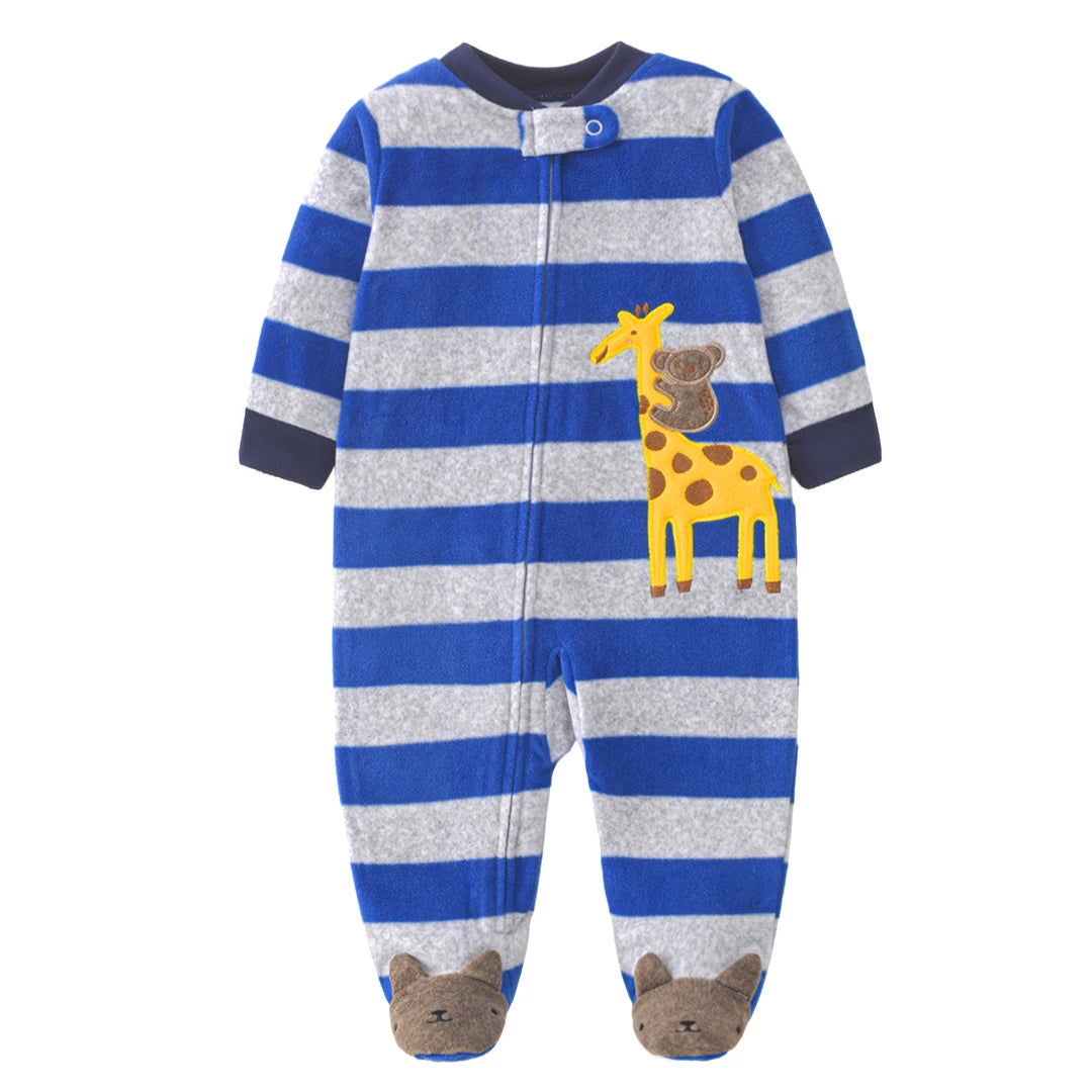 2026 Unisex Baby Romper Fleece Fabric Baby Boy Girl Clothes brands Newborn Baby Clothing infant Baby Jumpsuits Winter Romper