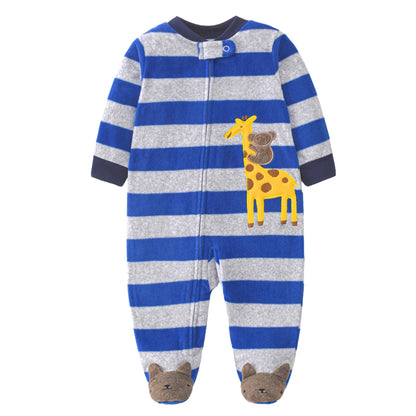 2026 Unisex Baby Romper Fleece Fabric Baby Boy Girl Clothes brands Newborn Baby Clothing infant Baby Jumpsuits Winter Romper