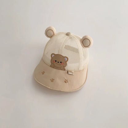 Summer Cute Baby Hat Animal Pattern UV Protection