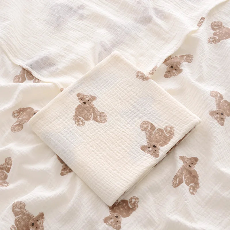 Baby Blanket for Newborn Cotton Muslin Swaddle
