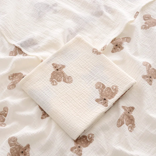 Baby Blanket for Newborn Cotton Muslin Swaddle
