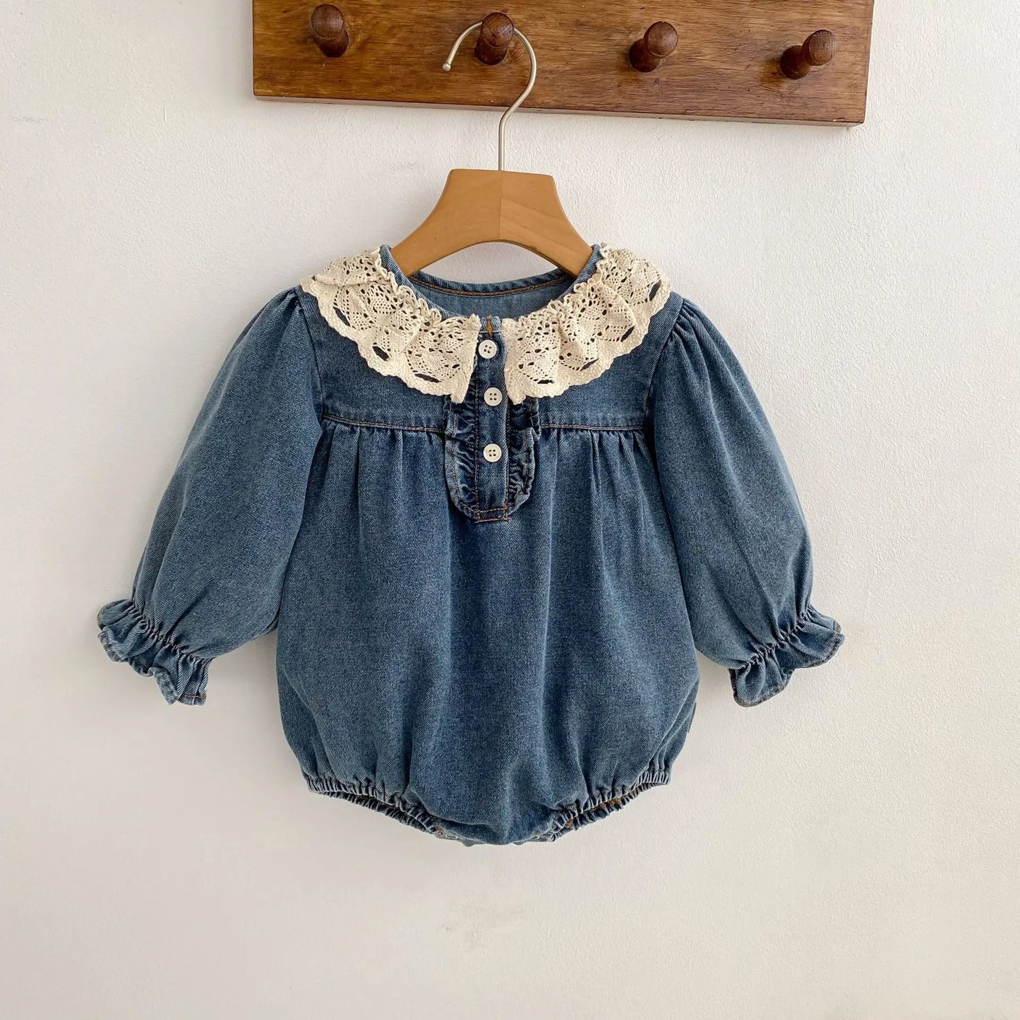 New Long Sleeve Baby Girl's Denim Clothes