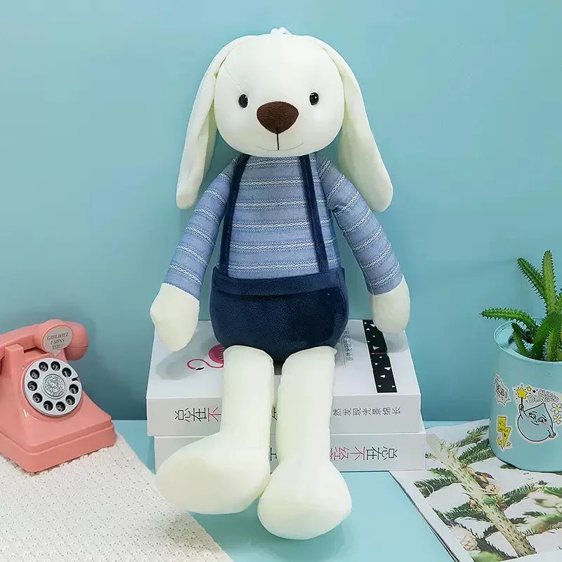 40cm Calming Rabbit Plush Toy Cute Doll Accompany Sleeping Doll For Birthday Gift