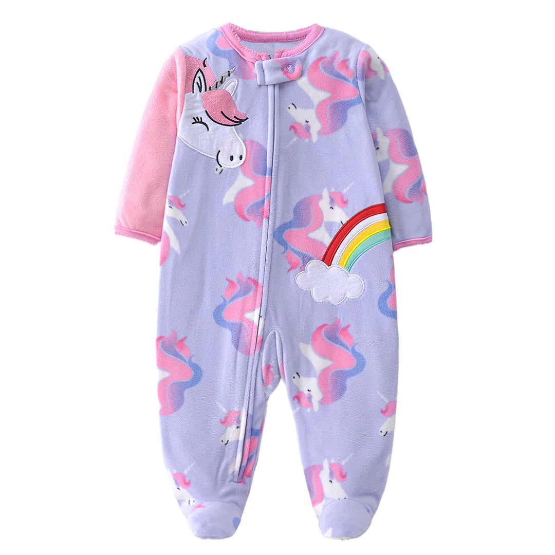 2026 Unisex Baby Romper Fleece Fabric Baby Boy Girl Clothes brands Newborn Baby Clothing infant Baby Jumpsuits Winter Romper