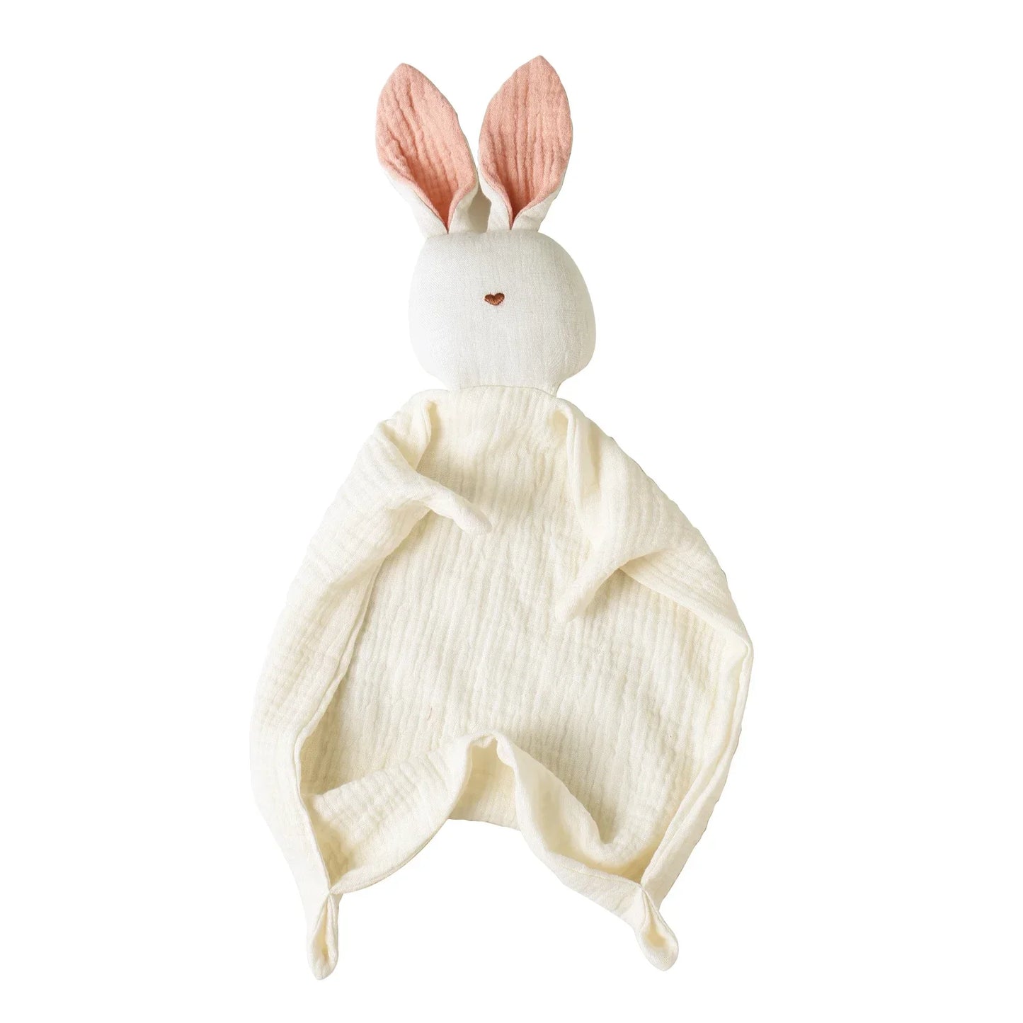 Soothing Towel 100% Muslin Cotton Infant Cartoon Handkerchief Cute Bunny