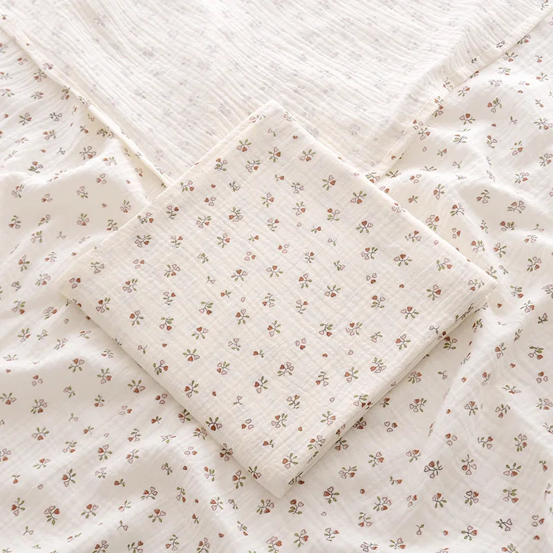 Cotton Baby Blanket Muslin Swaddle