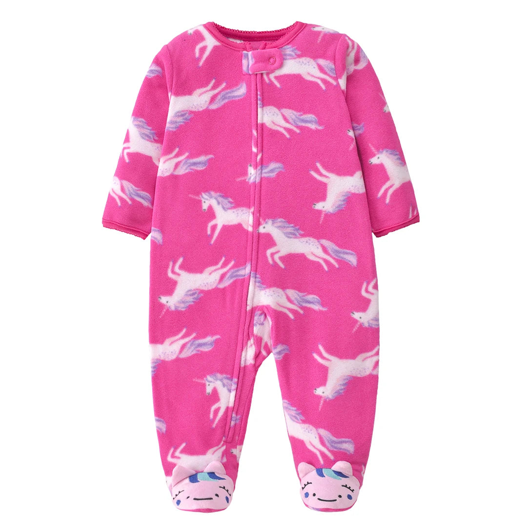 2026 Unisex Baby Romper Fleece Fabric Baby Boy Girl Clothes brands Newborn Baby Clothing infant Baby Jumpsuits Winter Romper