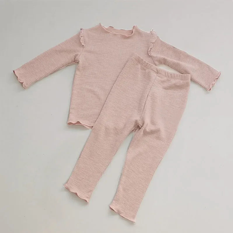 Spring Baby Girl Clothes Sets Cotton 2 pcs Bodysuit + Leggigs Newborn Baby Clothes