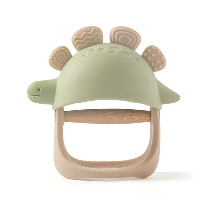 Baby Silicone Teether Dinosaur Silicone Gloves