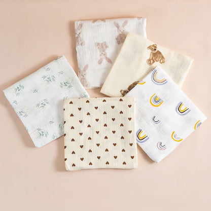 Cotton Baby Blanket Muslin Swaddle