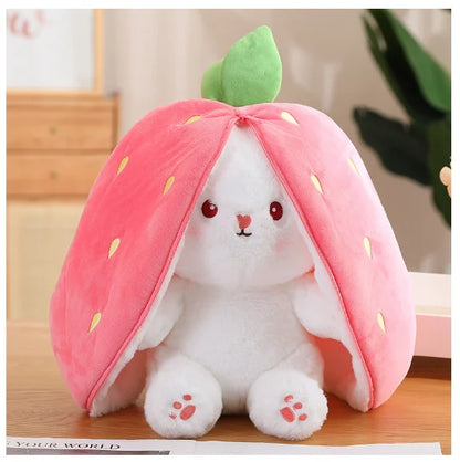 40cm Calming Rabbit Plush Toy Cute Doll Accompany Sleeping Doll For Birthday Gift