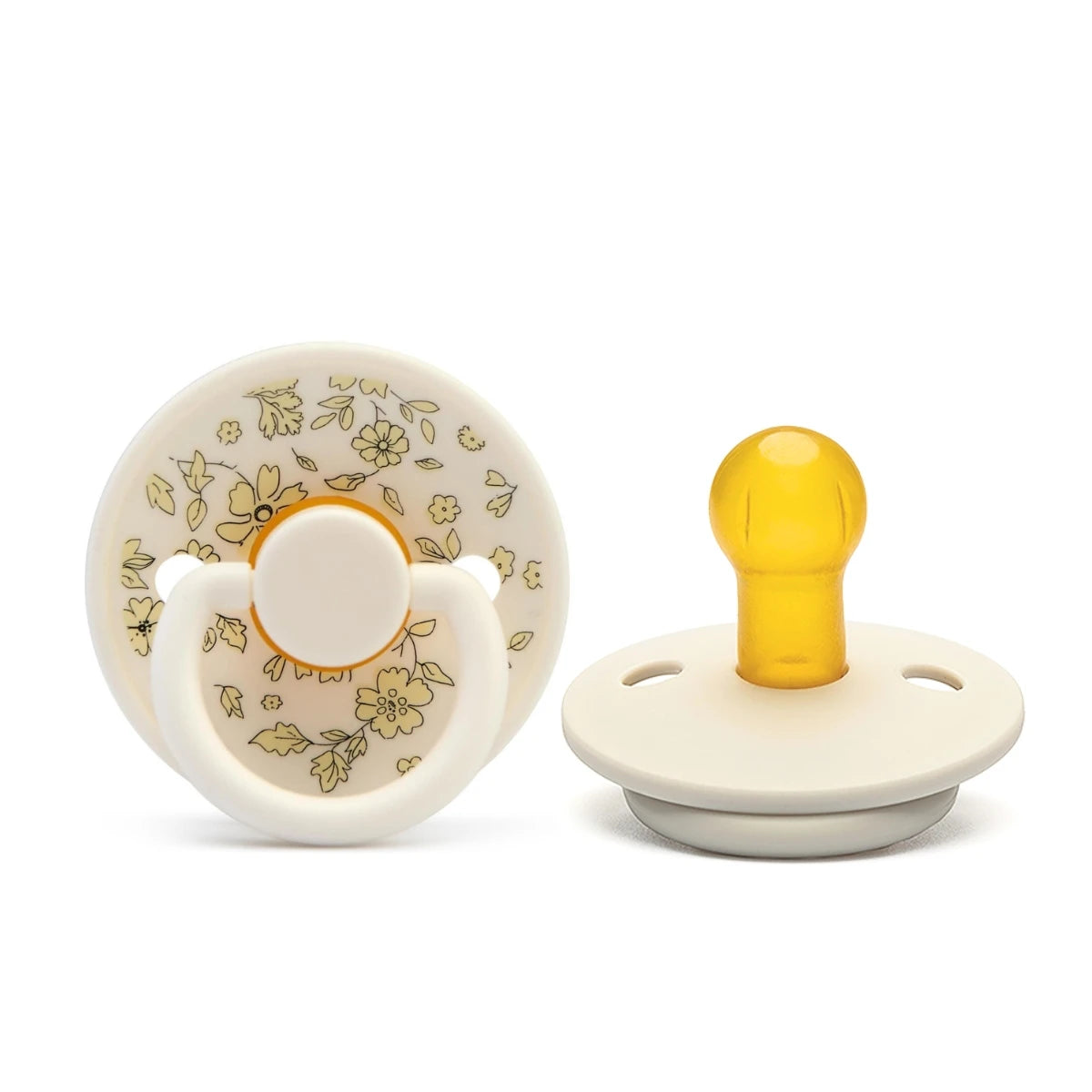 Erduo Floral Newborn Infant Baby Care Shower Gift Latex Rubber Sucking Nipple Pacifier Babies Soother Dummy Pacifiers for Baby 0