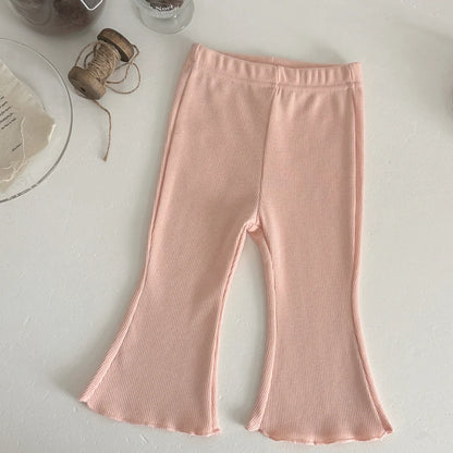 Casual 2 PCS Kids Sets Sport Suit for Baby Girls Clothes Bowknot Decor Top+Pants 1-3 Y