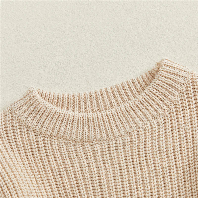 Baby Clothes Newborn Baby Rompers Cotton Knit Baby Girl Romper Long Sleeve Ruffle Trim Infant Baby Boys Jumpsuit Overalls