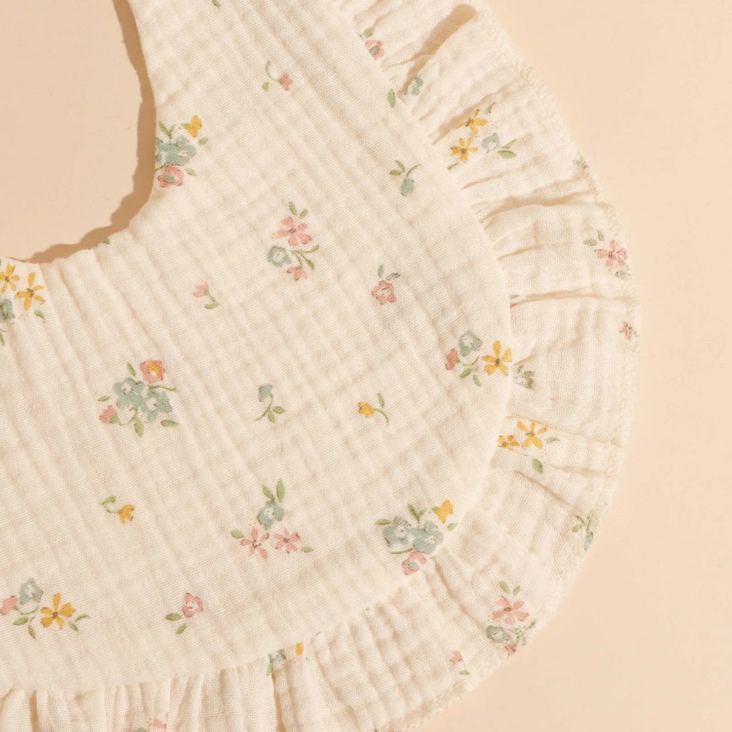 3pcs Baby Ruffle Edge Bibs Infant Burp Cloth