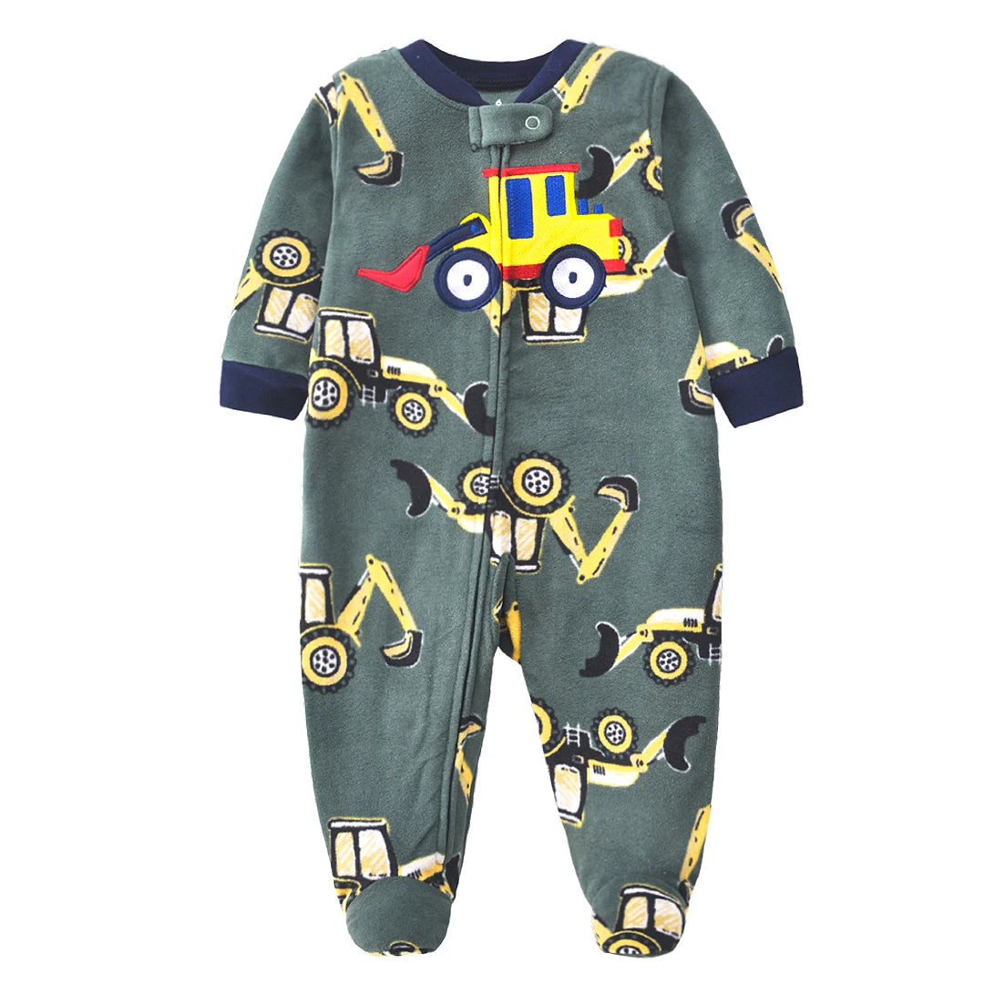 2026 Unisex Baby Romper Fleece Fabric Baby Boy Girl Clothes brands Newborn Baby Clothing infant Baby Jumpsuits Winter Romper
