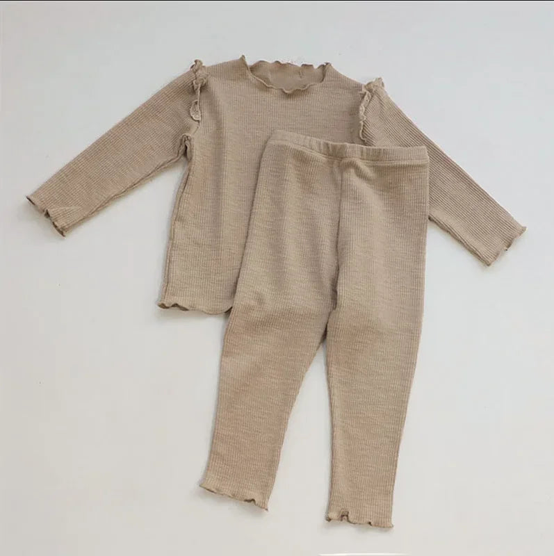 Spring Baby Girl Clothes Sets Cotton 2 pcs Bodysuit + Leggigs Newborn Baby Clothes