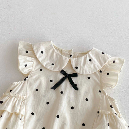 Baby One-Piece Dress - Korean Style - Girls' Summer Dress Without Sleeves - Lightweight and Stylish - Suitable for Summer