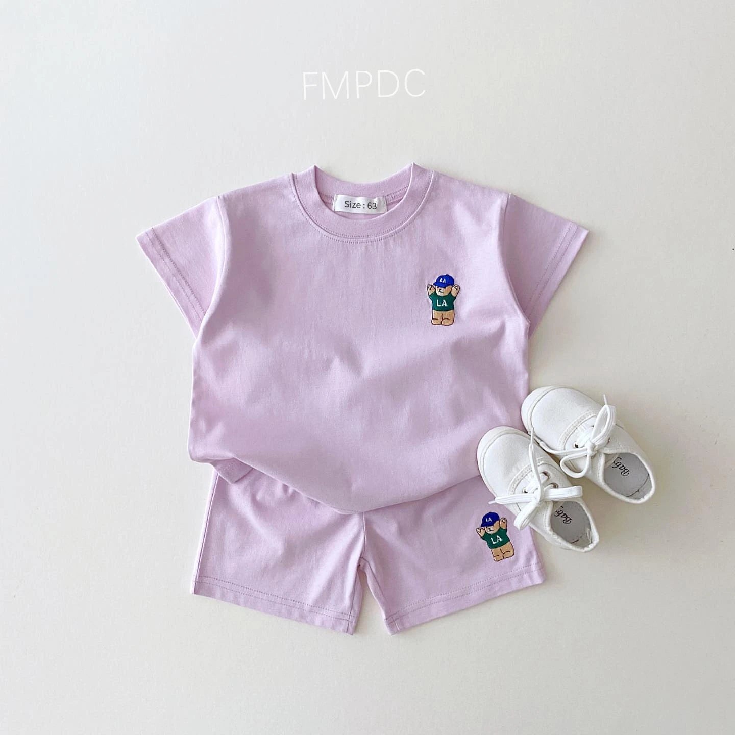 2PCS Baby Clothes Infant Top and Bottom Set Baby Boys Girls