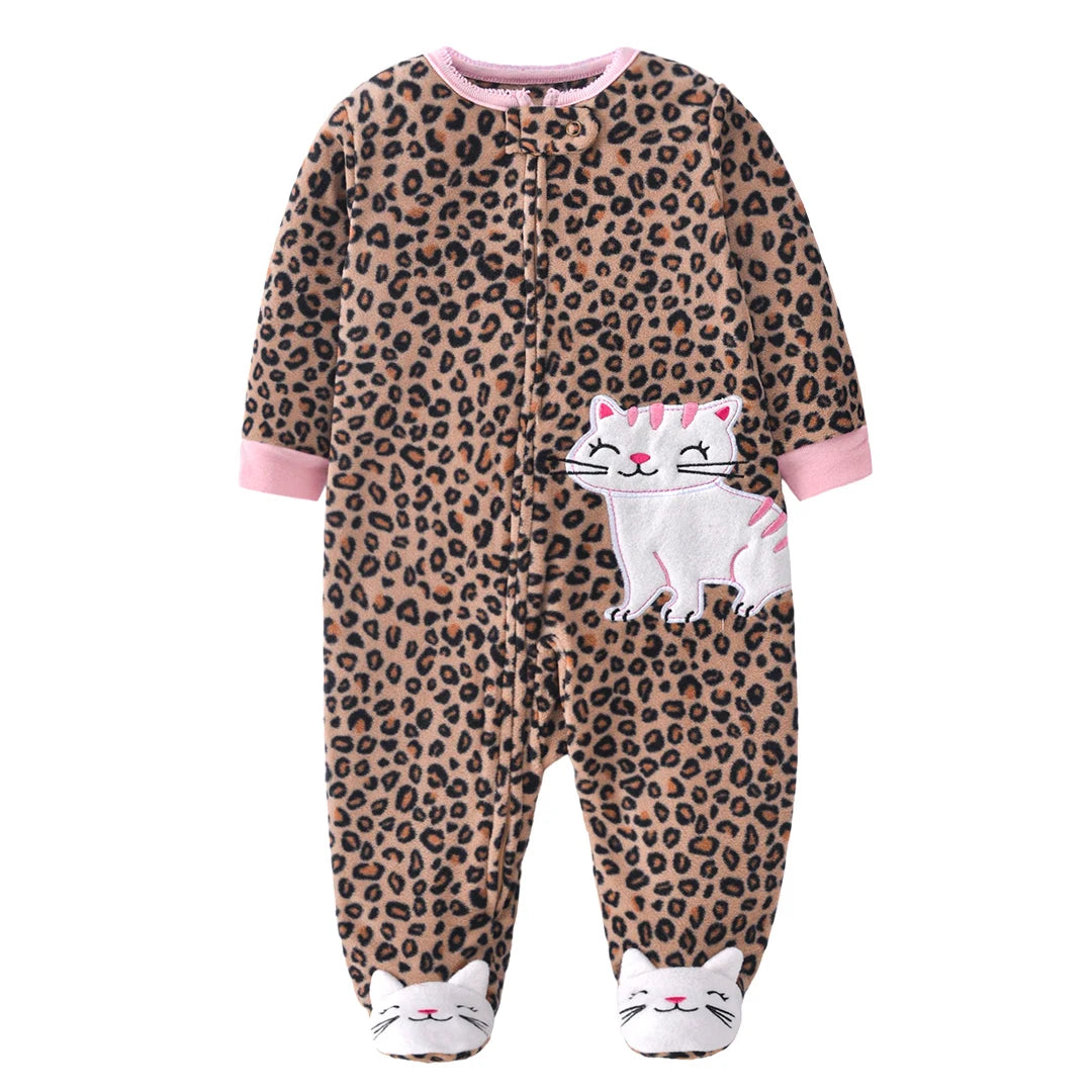 2026 Unisex Baby Romper Fleece Fabric Baby Boy Girl Clothes brands Newborn Baby Clothing infant Baby Jumpsuits Winter Romper
