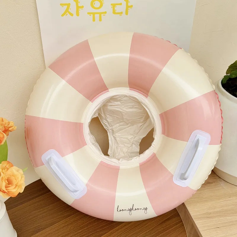 Rooxin Pool Float Swim Ring Tube Inflatable Swimming Seat Floating Ring Swimming Circle Beach Water Play Equipment