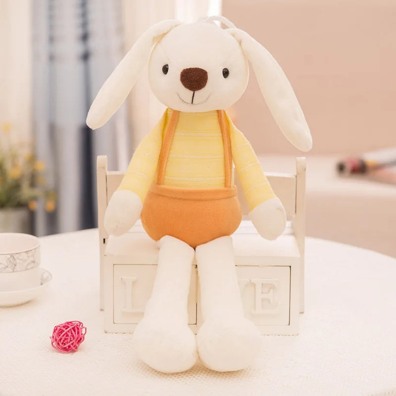 40cm Calming Rabbit Plush Toy Cute Doll Accompany Sleeping Doll For Birthday Gift