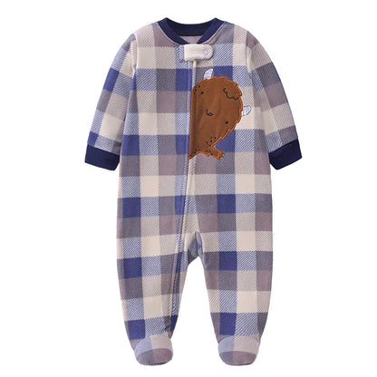 2026 Unisex Baby Romper Fleece Fabric Baby Boy Girl Clothes brands Newborn Baby Clothing infant Baby Jumpsuits Winter Romper