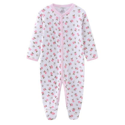 Cotton 1/3PCS Newborn Full Sleeve Autumn Baby Boy Clothes Romper Baby Girl Clothes Roupas de bebe Girls Baby Clothing