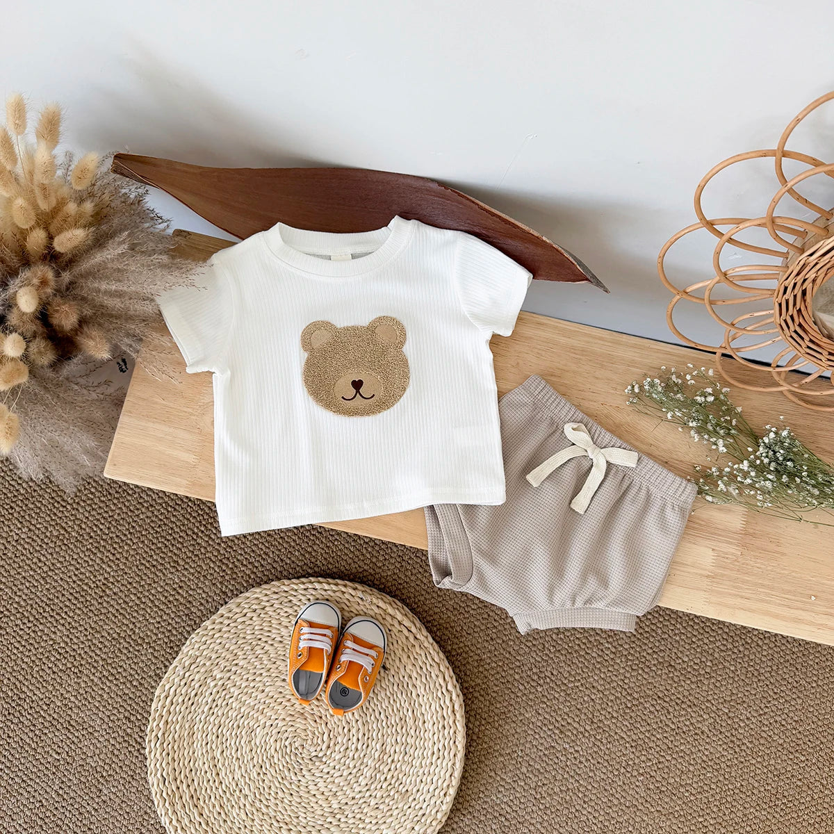 Summer Short Sleeved T-shirt Set